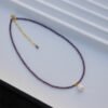 Purple Crystal Freshwater Pearl Necklace