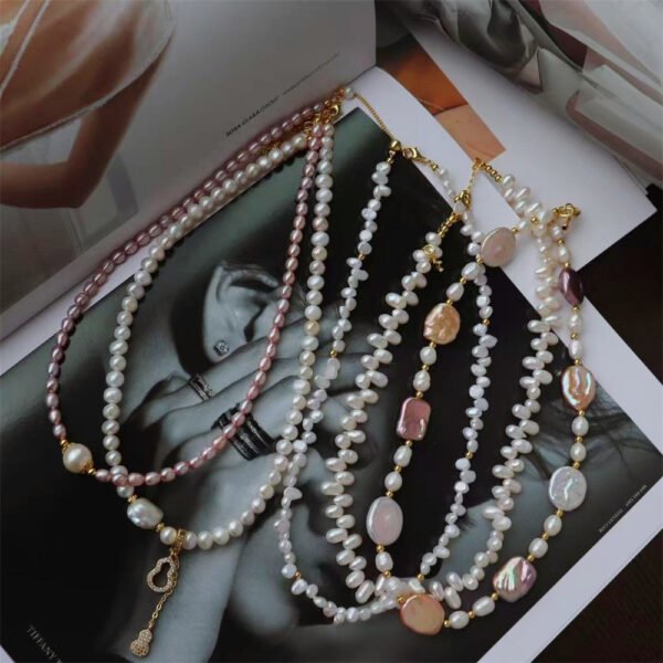 Natural Baroque Freshwater Pearl Necklace