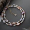 Multicolor Baroque Natural Freshwater Pearl Necklace