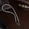 Butterfly Shell Pendant Freshwater Pearl Necklace