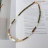 Crystal Natural Stone Baroque Freshwater Pearl Necklace