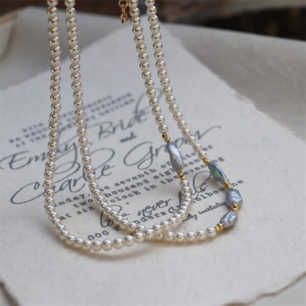 Baroque Freshwater Pearl Choker Necklace
