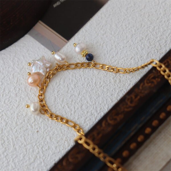 Natural Baroque Pearl Pendant Necklace