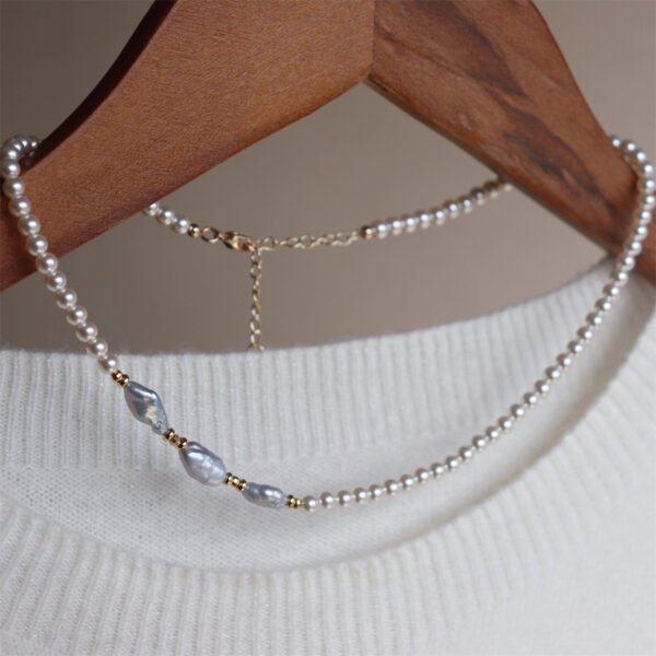 Baroque Freshwater Pearl Choker Necklace