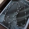 Starburst Natural Freshwater Pearl Long Sweater Necklace