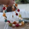 Freshwater Pearl Multicolor Natural Stone Beaded Necklace