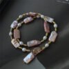 详情图片_07 Natural Freshwater Baroque Square Pearl Necklace