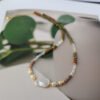 Crystal Natural Stone Baroque Freshwater Pearl Necklace