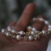 Natural Freshwater Pearl Crystal Necklace
