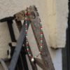 Faceted Crystal Freshwater Pearl Pendant Choker Necklace