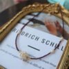 Natural Garnet Pearl Woven Ball Pendant Necklace