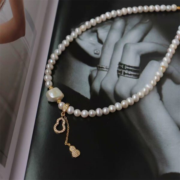 Natural Baroque Freshwater Pearl Necklace