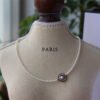 Natural Black Shell Freshwater Pearl Versatile Choker Necklace