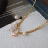 Natural Baroque Pearl Pendant Necklace
