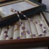 Natural Amethyst Freshwater Pearl Necklace Bracelet Jewelry Set