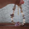 详情图片_12 Baroque Freshwater Pearl Natural Agate Bracelet