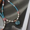 Natural Freshwater Pearl Gemstone Pendant Necklace