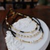 Black Crystal Natural Freshwater Pearl Necklace