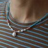 Natural Freshwater Pearl Gemstone Pendant Necklace