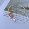Natural Freshwater Pearl Gemstone Crystal Choker Necklace