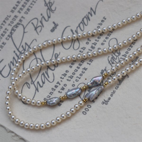 Baroque Freshwater Pearl Choker Necklace