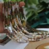 Crystal Natural Stone Baroque Freshwater Pearl Necklace