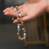 Natural Pearl Natural Stone Necklace Bracelet Jewelry Set