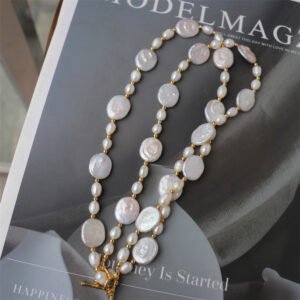 详情图片_5 Elegant Premium Natural Freshwater Pearl Necklace